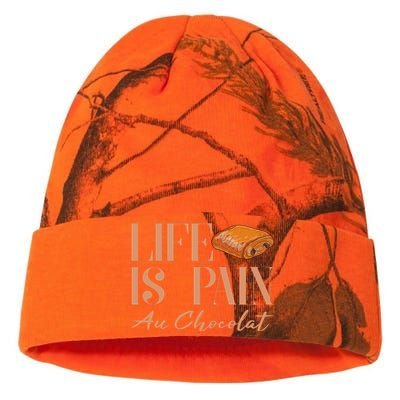 Life Is Pain Au Chocolat Kati Licensed 12" Camo Beanie