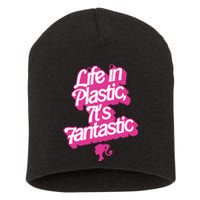 Life In Plastic It’s Fantastic Short Acrylic Beanie