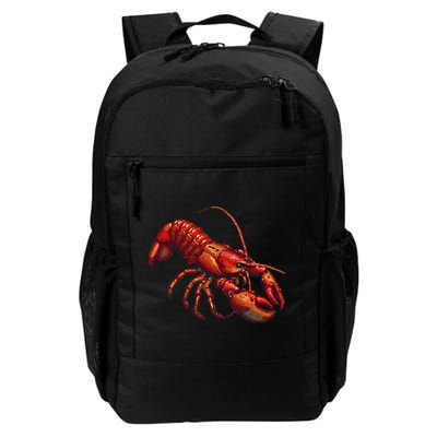 Lobster In Pixel Form Backpack