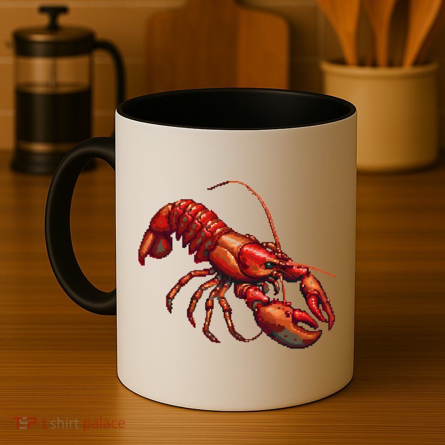 Lobster In Pixel Form Mug