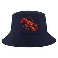 Lobster In Pixel Form Cool Comfort Performance Bucket Hat