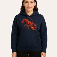 Lobster In Pixel Form Hoodie