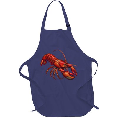 Lobster In Pixel Form Apron