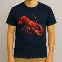 Lobster In Pixel Form T-Shirt
