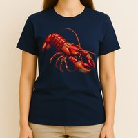 Lobster In Pixel Form T-Shirt