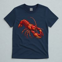 Lobster In Pixel Form T-Shirt