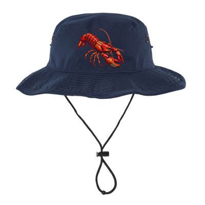 Lobster In Pixel Form Bucket Hat