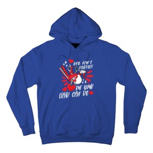 Life Isn't Perfect But Your Hair Can Be Barber Hairdresser Meaningful Gift Hoodie