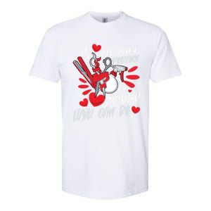 Life Isn't Perfect But Your Hair Can Be Barber Hairdresser Meaningful Gift Softstyle CVC T-Shirt