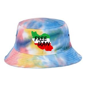 Love Iran Persian Freedom Free Iran Tie Dye Newport Bucket Hat