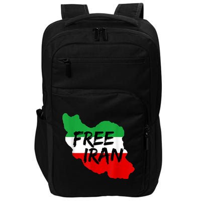 Love Iran Persian Freedom Free Iran Impact Tech Backpack