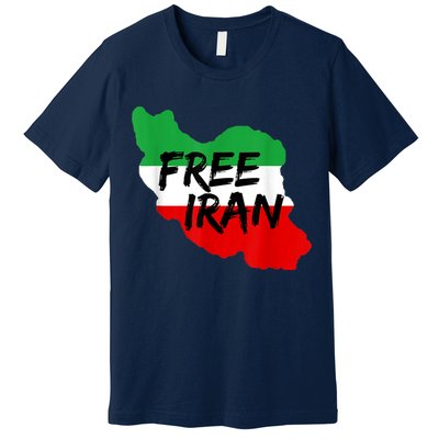 Love Iran Persian Freedom Free Iran Premium T-Shirt