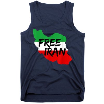 Love Iran Persian Freedom Free Iran Tank Top