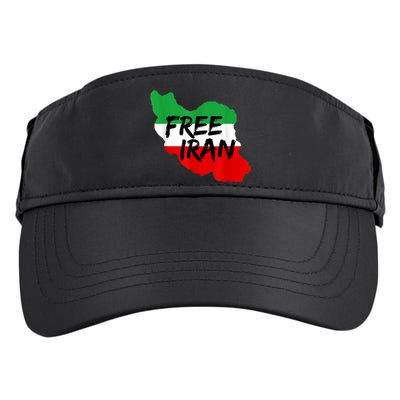 Love Iran Persian Freedom Free Iran Adult Drive Performance Visor