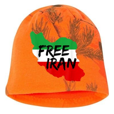 Love Iran Persian Freedom Free Iran Kati - Camo Knit Beanie