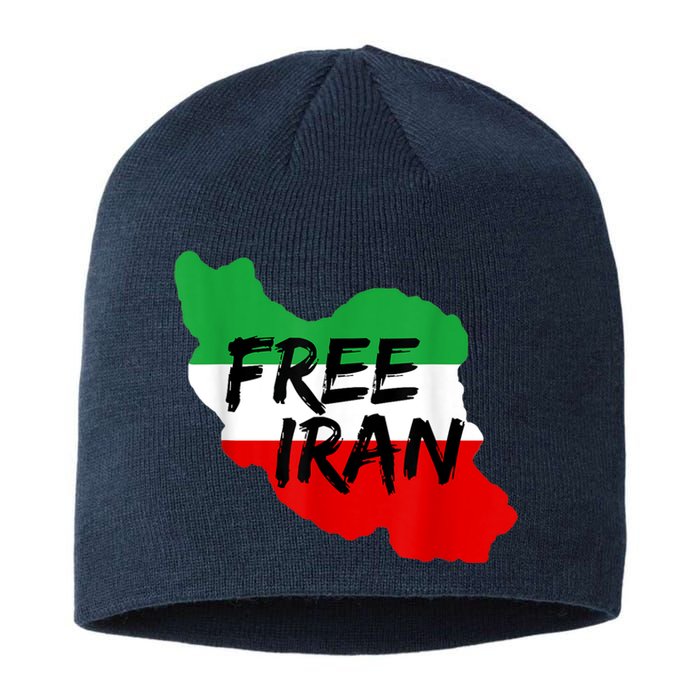 Love Iran Persian Freedom Free Iran Sustainable Beanie