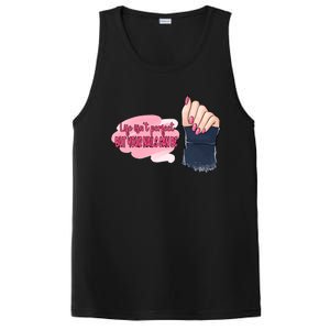 Life Isn't Perfect But Your Nails Can Be Nail Tech Meaningful Gift PosiCharge Competitor Tank