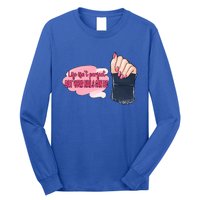 Life Isn't Perfect But Your Nails Can Be Nail Tech Meaningful Gift Long Sleeve Shirt