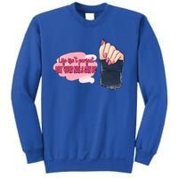 Life Isn't Perfect But Your Nails Can Be Nail Tech Meaningful Gift Sweatshirt