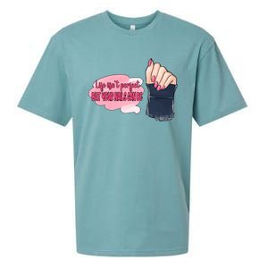 Life Isn't Perfect But Your Nails Can Be Nail Tech Meaningful Gift Sueded Cloud Jersey T-Shirt