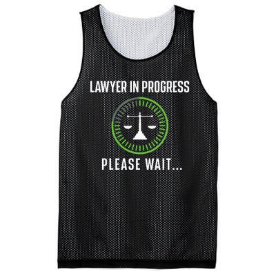 Lawyer In Progress Please Wait Attorney Law School Degree Mesh Reversible Basketball Jersey Tank