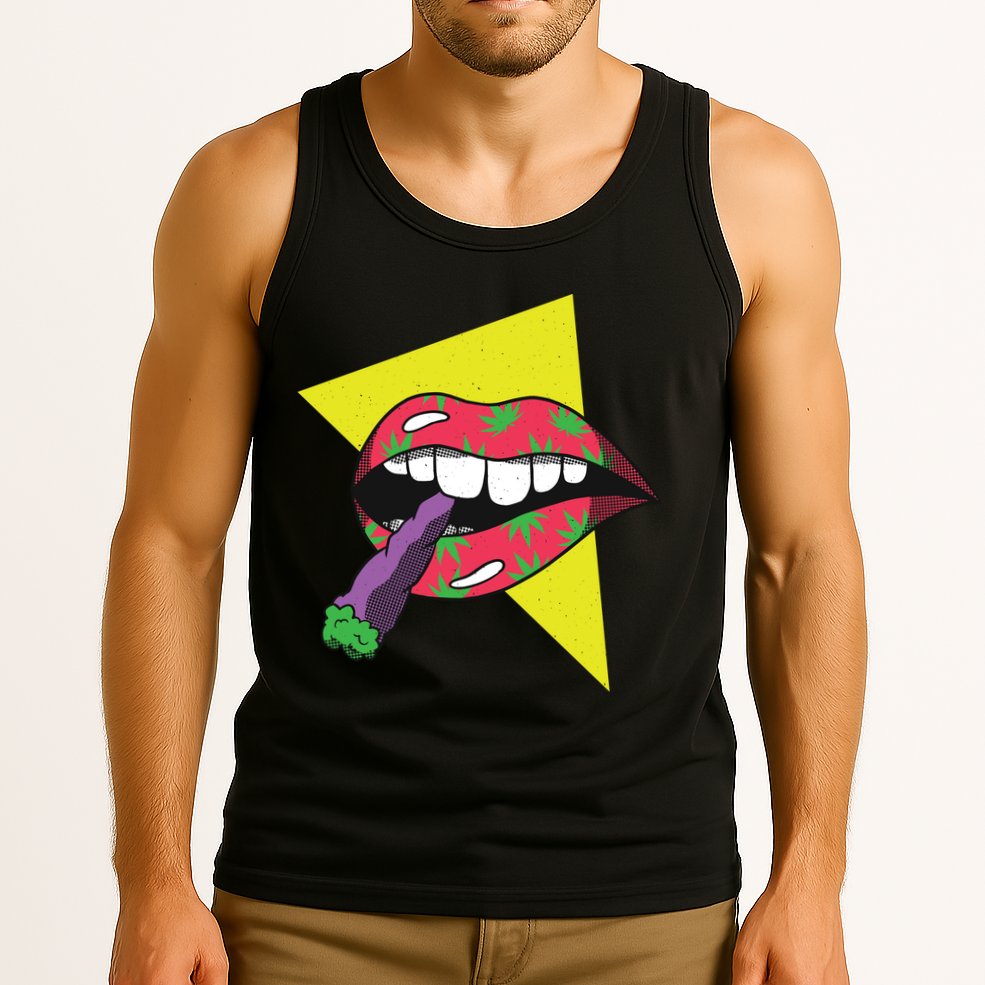 Lips Joint Tank Top