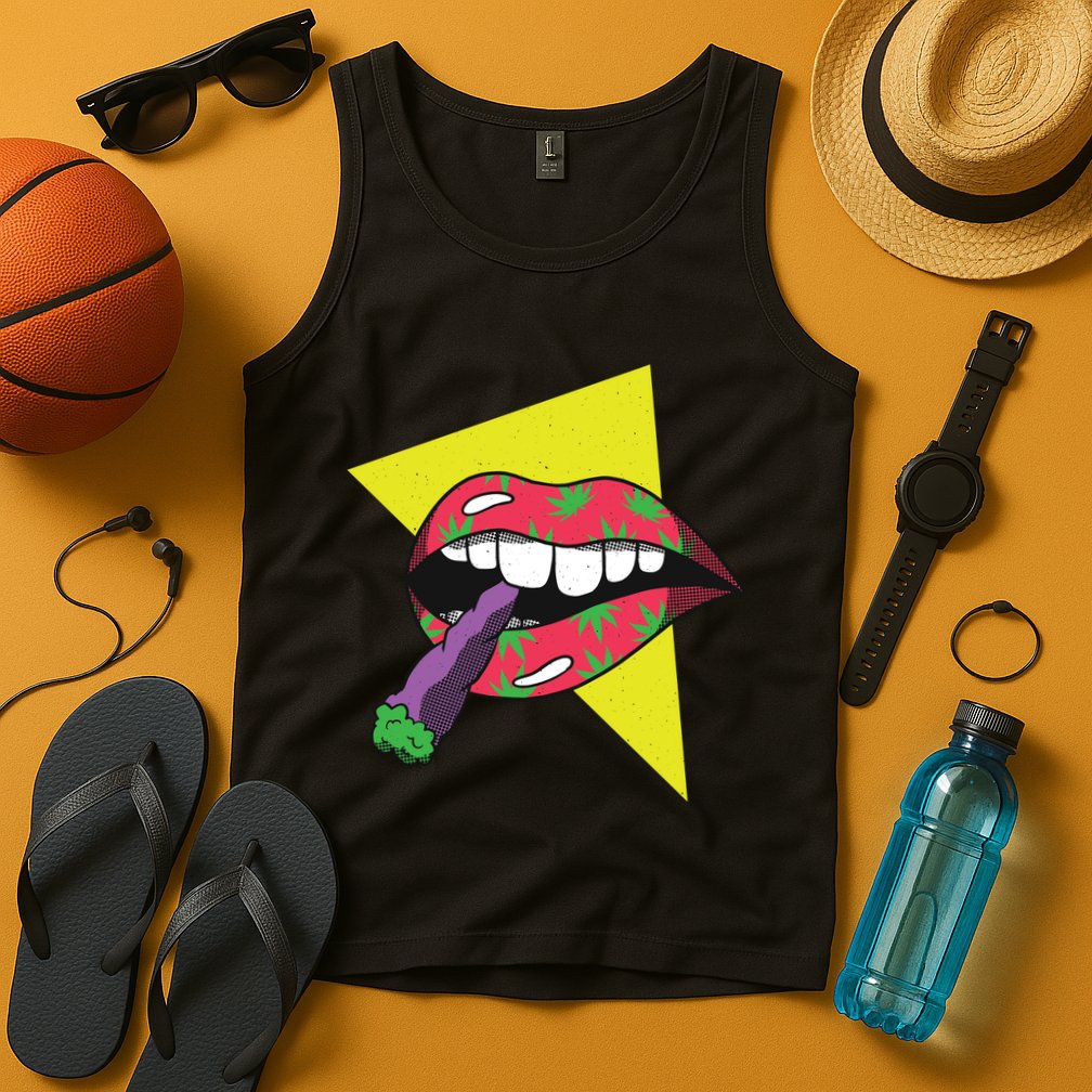 Lips Joint Tank Top
