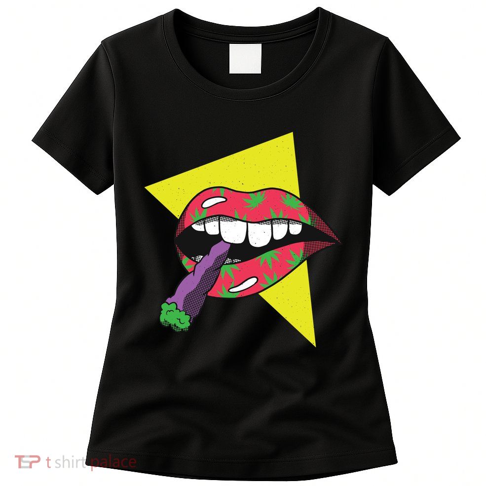 Lips Joint Womens T-Shirt
