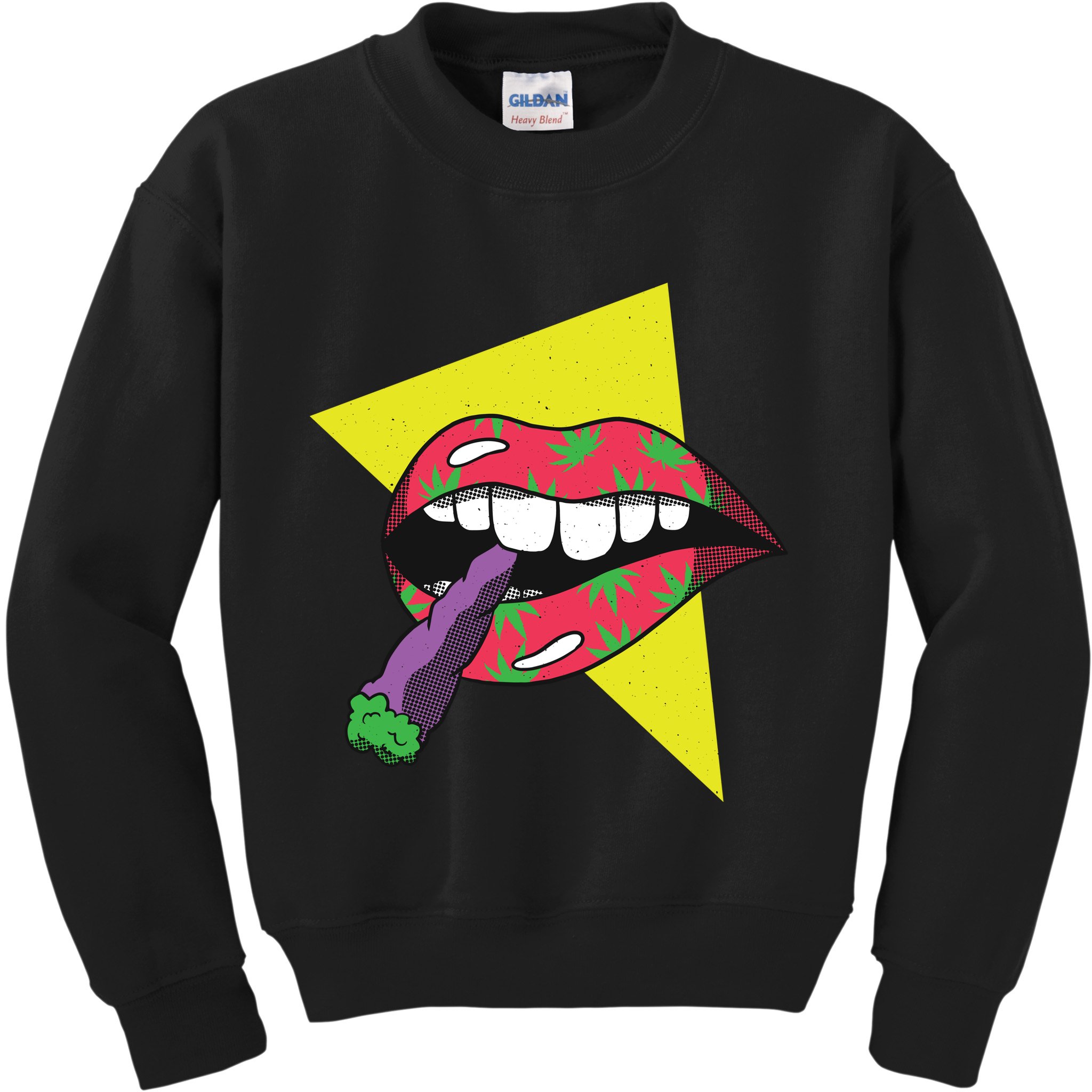 Lips Joint Kids Sweatshirt