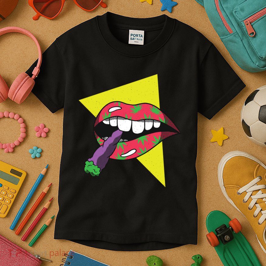 Lips Joint Kids T-Shirt