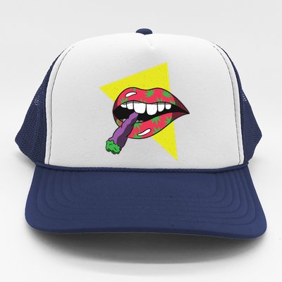 Lips Joint Trucker Hat