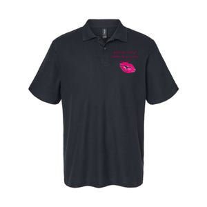 Lipstick Can't Solve All Pretty Problems But It's A Good Start Softstyle Adult Sport Polo