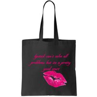 Lipstick Can't Solve All Pretty Problems But It's A Good Start Bag