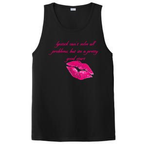 Lipstick Can't Solve All Pretty Problems But It's A Good Start PosiCharge Competitor Tank