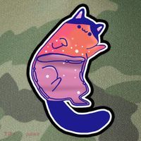 Liquid Cat Legacy Tie Dye Trucker Hat