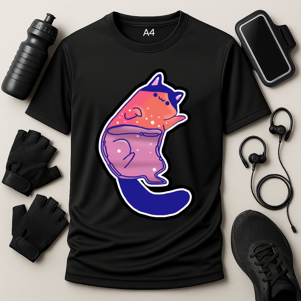 Liquid Cat Cooling Performance Crew T-Shirt