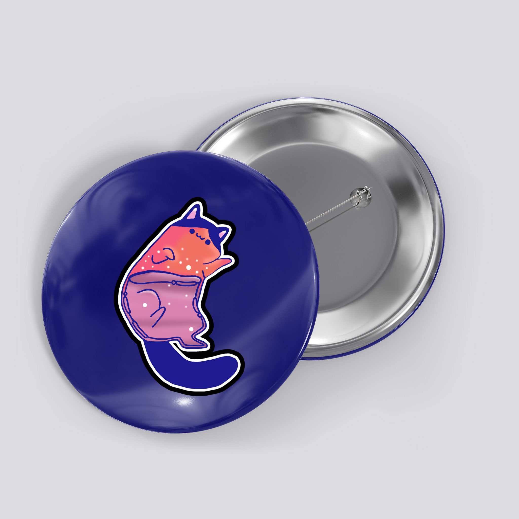 Liquid Cat Button
