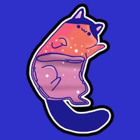 Liquid Cat Button
