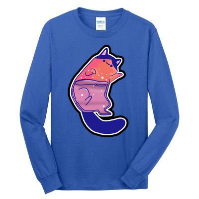 Liquid Cat Tall Long Sleeve T-Shirt