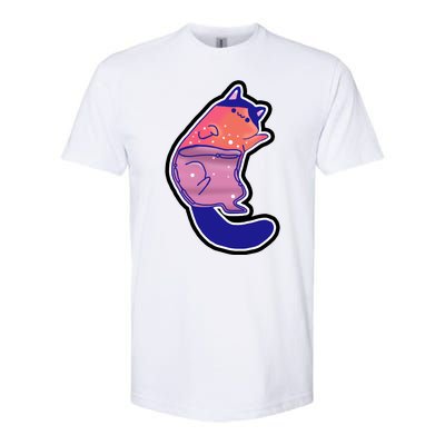 Liquid Cat Softstyle® CVC T-Shirt