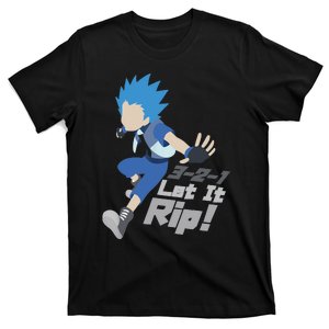 Let it Rip Anime Boy Japanese Funny Anime T-Shirt