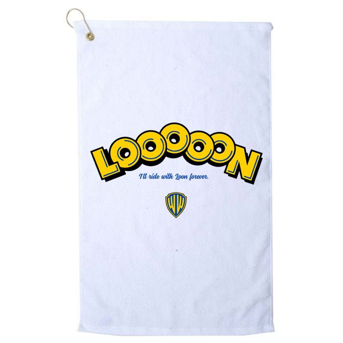 Looooon Ill Ride With Loon Forever Golf Towel