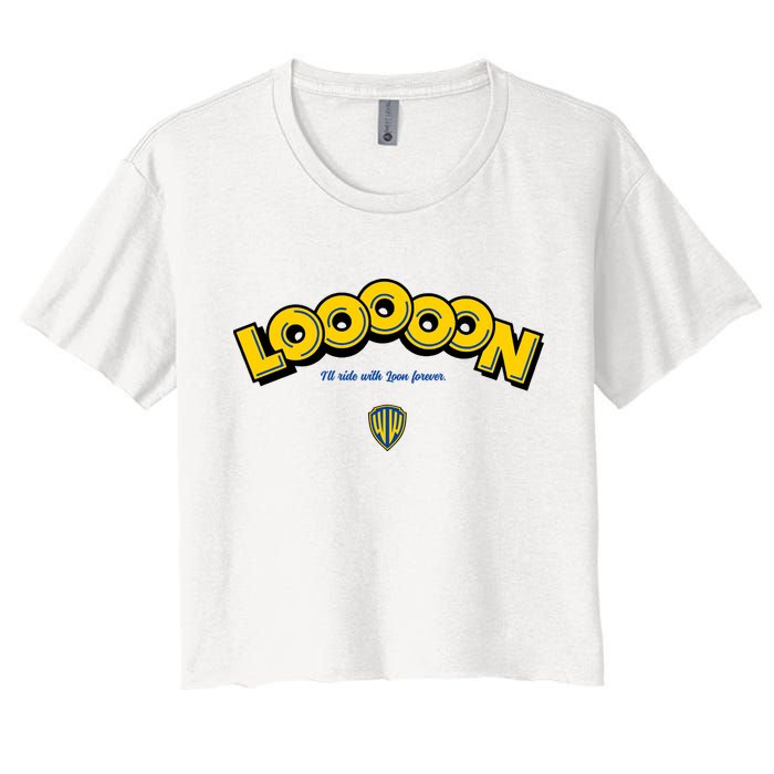 Looooon Ill Ride With Loon Forever Crop Top