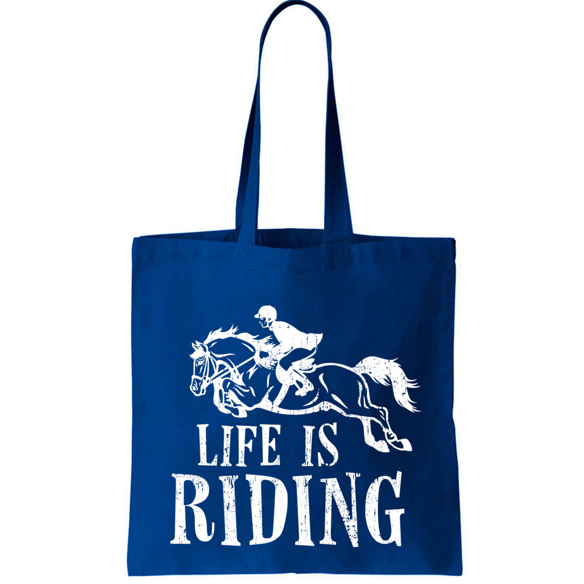 Life Is Riding Horses Equestrian Rider Show Jumper Mom Gift Bag