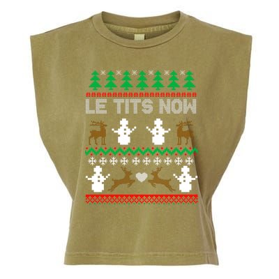 Let It Snow Gift For Xmas Garment-Dyed Women's Muscle Tee