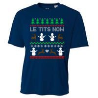 Let It Snow Gift For Xmas Cooling Performance Crew T-Shirt