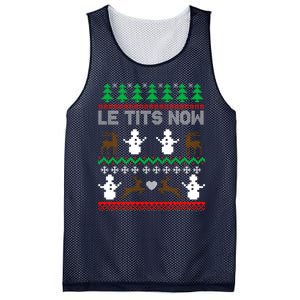 Let It Snow Gift For Xmas Mesh Reversible Basketball Jersey Tank