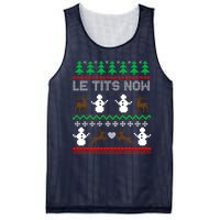 Let It Snow Gift For Xmas Mesh Reversible Basketball Jersey Tank