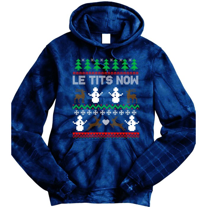 Let It Snow Gift For Xmas Tie Dye Hoodie