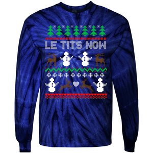 Let It Snow Gift For Xmas Tie-Dye Long Sleeve Shirt